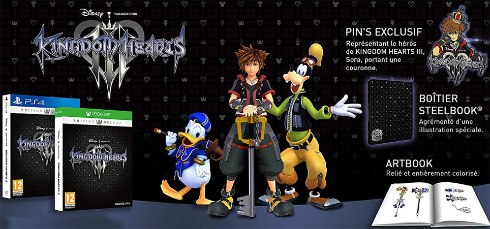 kingdom hearts 3 deluxe edition not available on amazon