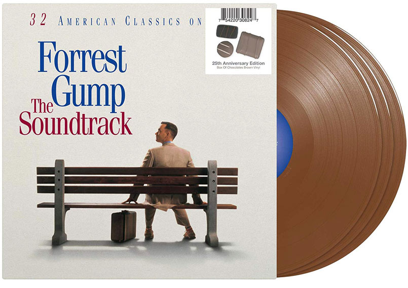 forrest gump 3 vinyle lp edition chocolat ost soundtrack