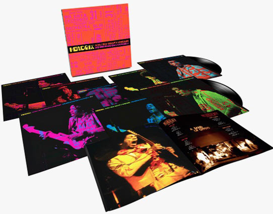 Jimi Hendrix Songs For Groovy Children coffret collector cd vinyle lp