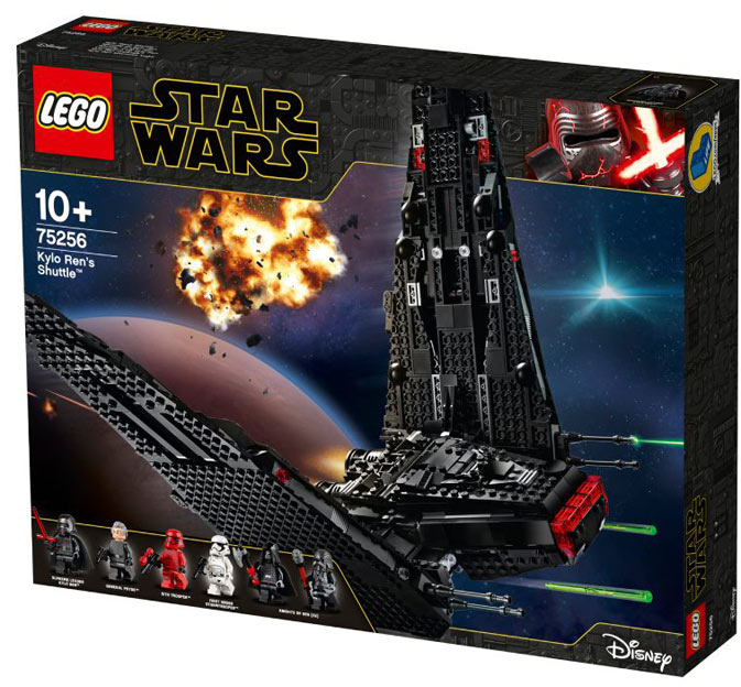 navette kylo ren shutlle LEGO star Wars 75256 noel