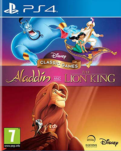 aladdin roi lion disney retro gaming PS4 Xbox Nintendo Switch