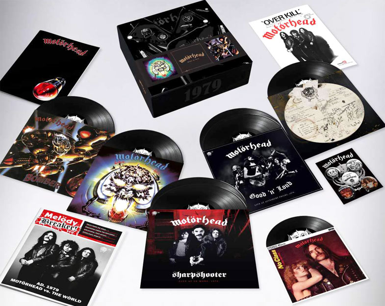 Motorhead 1979 Coffret box collector edition limitee Vinyle LP 2019