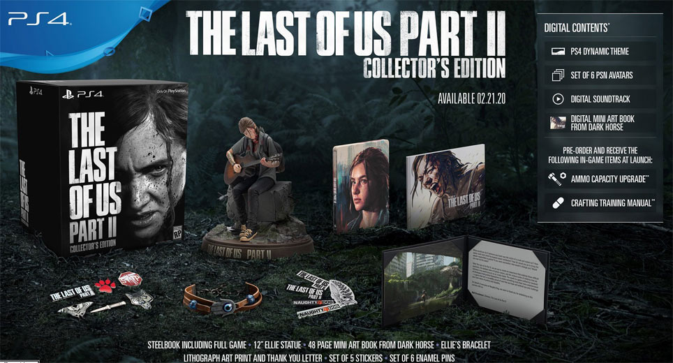 last of us part 2 coffret collector PS4 2020