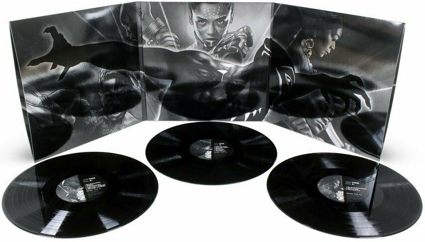 black panther edition mondo vinyle lp gatefold ost soundtrack bo