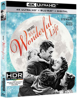 wonderful life capra Blu ray 4K Ultra HD edition