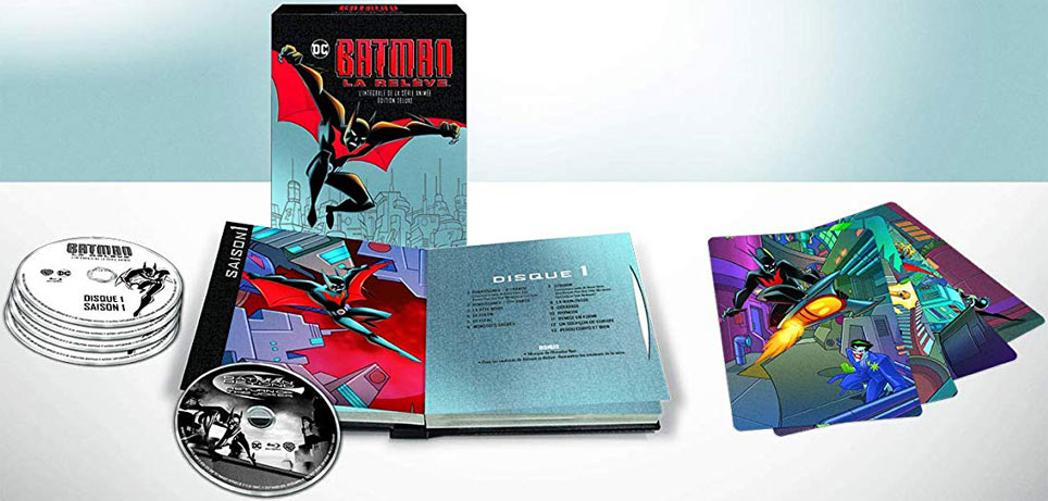 Coffret deluxe batman beyond la releve 2000 Blu ray DVD edition collector