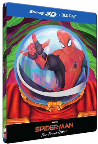 Steelbook spider man far from home Blu ray 3D edition limitee fnac