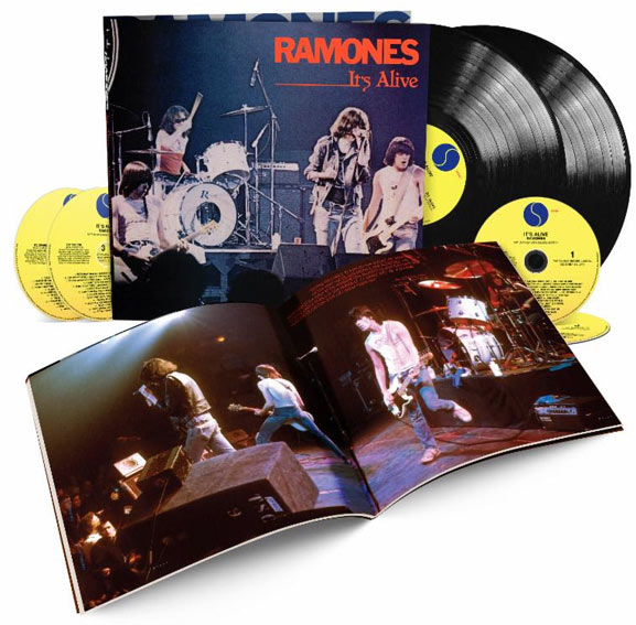 Ramones Alive edition limitee 40th anniversary Vinyle CD