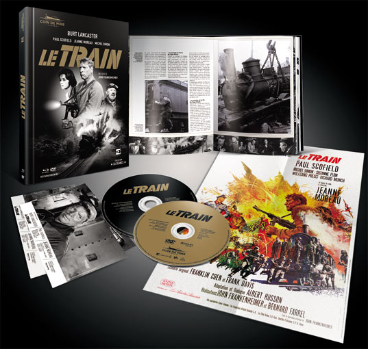 le train film edition collector Blu ray DVD