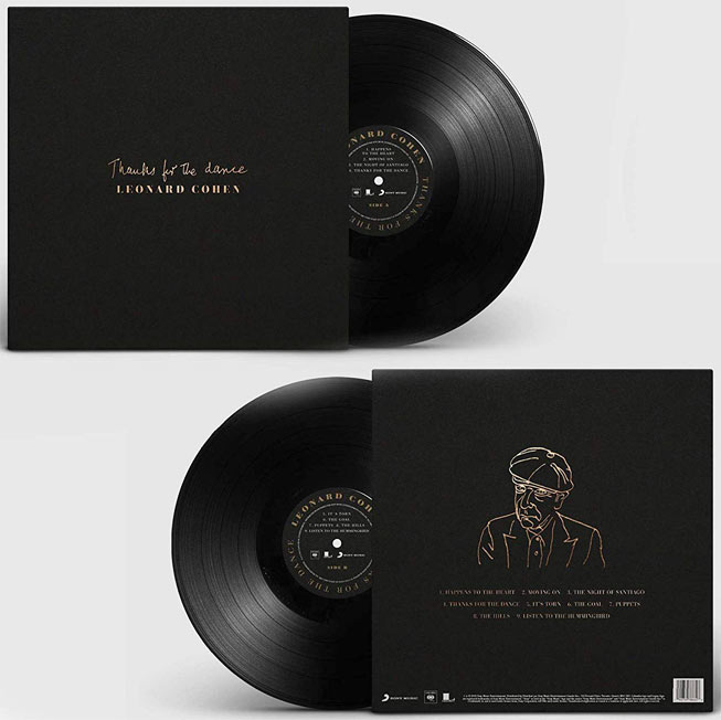 leonard cohen nouvel album thanks for the dance vinyle lp CD 2019