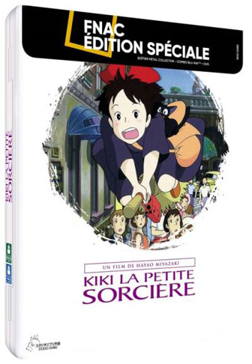 Kiki petite sorciere dessin anime hayao miyazaki steelbook collector Blu ray DVD