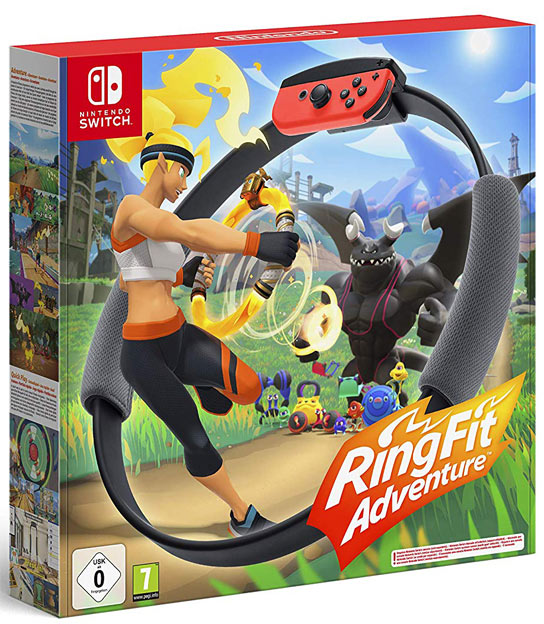 Nintendo Switch ringfit adventure accessoire Fitness 2019