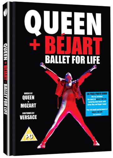 Queen ballet for life bejart Blu ray DVD Collector versace