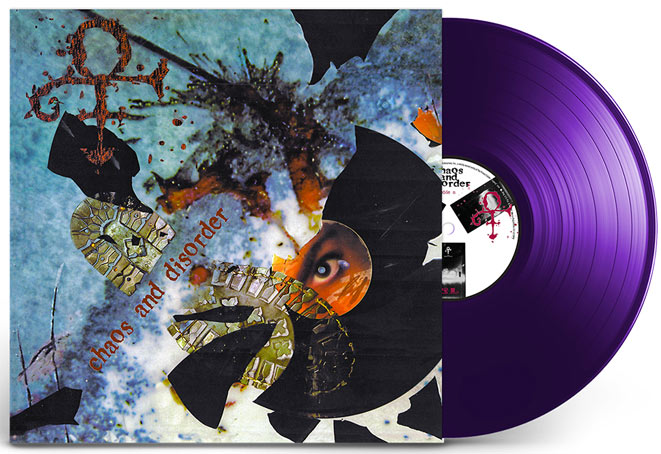 Prince Chaos and Disorder vinyle LP ediiton limitee