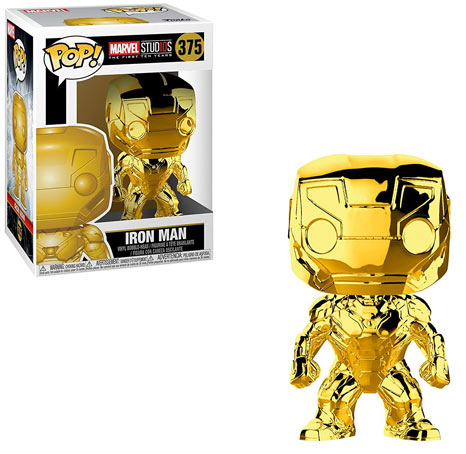 Funko-Pop-Marvel-iron-Man-gold-or-edition-limitee-10-ans-10th