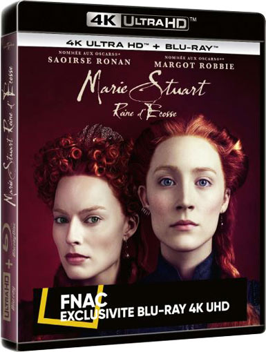 Marie Stuart Reine Ecosse Blu ray 4K DVD