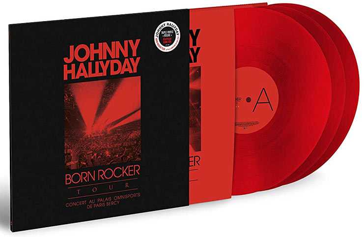 Born Rocker Tour Johnny Hallyday Vinyle LP edition limitee