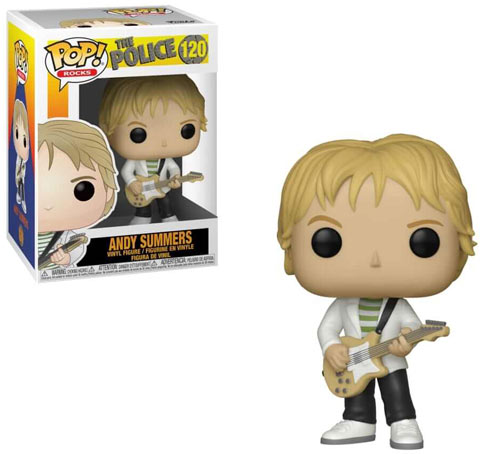 Figurine funko the police Andy Summer groupe rocks