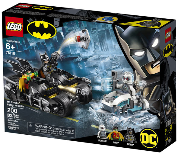 batmobil freeze LEGO Batman 76118 collection dc comics