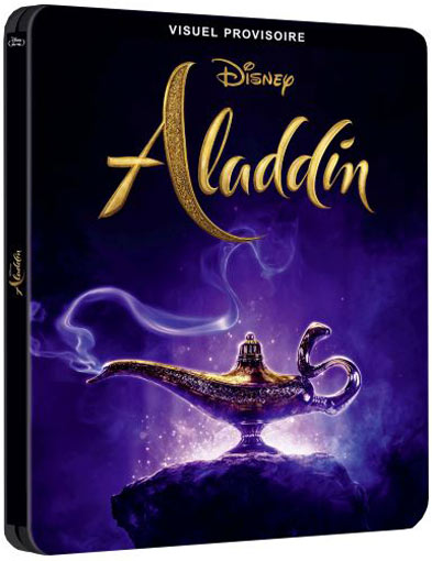 Aladdin steelbook edition limitee fnac blu ray 3D 4k film 2019