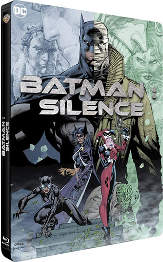 batman silence anime steelbook Blu ray DVD