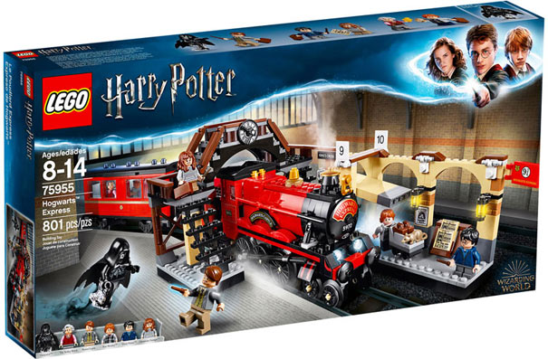 liste lego Harry Potter train collection poudlard