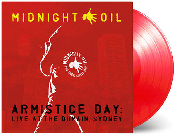 midnight oil coffret triple vinyl Lp armistice day live