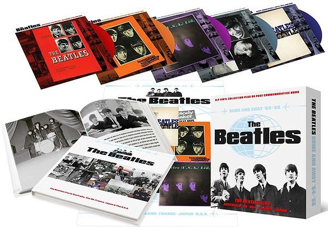 Coffret-collector-beatles-Singles-64-66-Home-and-away-Vinyl-edition-limite