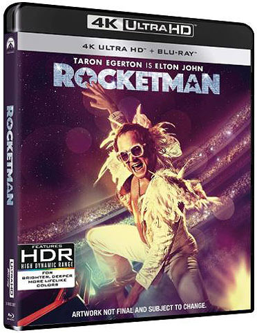 Rocketman film elton john Blu ray 4K ultra HD DVD