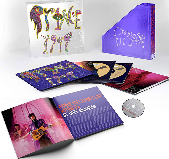 Coffret 10 vinyles LP prince 1999