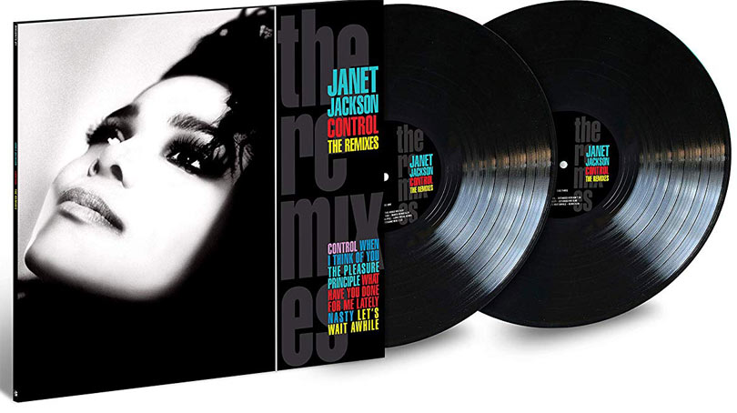 Janet Jackson remixes control Double Vinyle LP 2019