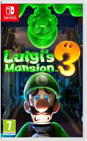 Luigi mansion 3 Nintendo Switch edition steelbook limitee collector
