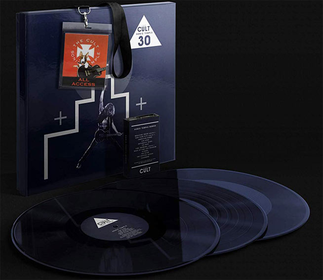Sonic temple coffret deluxe 30th anniversary triple vinyle The Cult