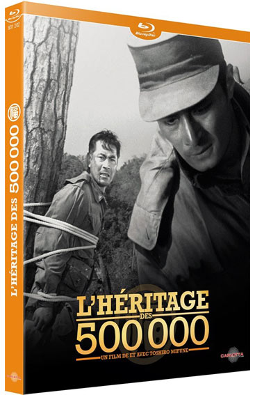 heritage des 500000 toshiro mifune Carlotta Blu ray DVD