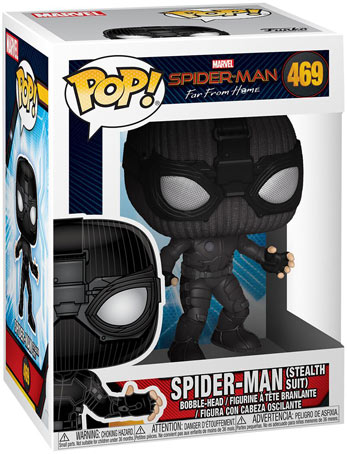 spider man noir far from home black suit collection