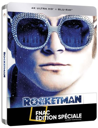 ROCKETMAN STEELBOOK COLLECTOR edition fnac Blu ray 4K
