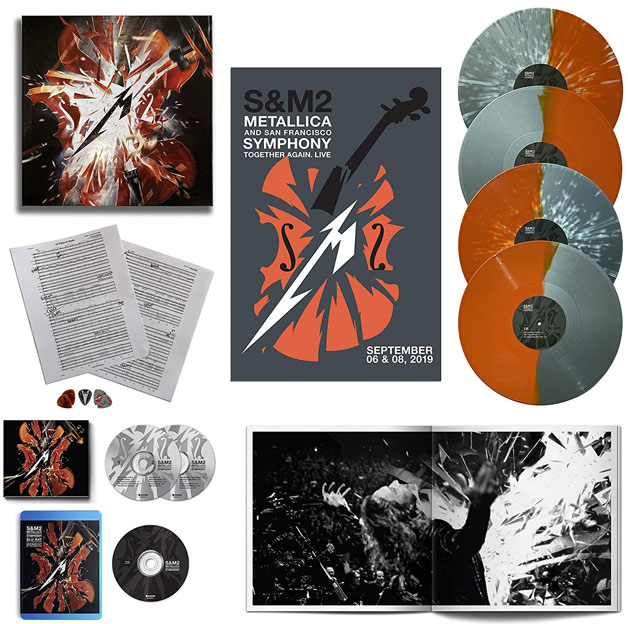 SM 2 metallica album sm 2 symphony Live san francisco 2020 Vinyle LP