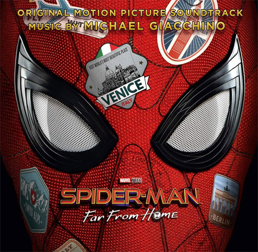 Spiderman far from home vinyle cd mp3 ost soundtrack Bande originale