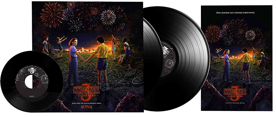 Stranger Things edition limitee saison 3 Vinyle LP OST