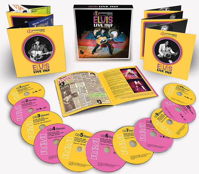 box collector Elvis international Hotel 50th 1969
