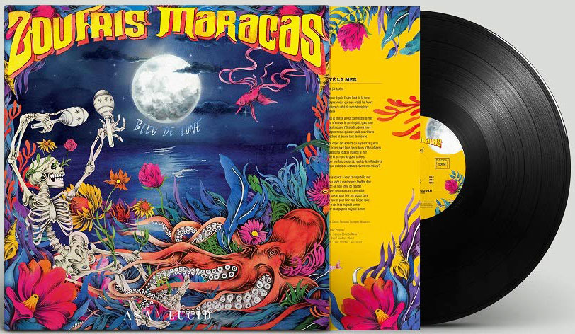 zoufris maracas nouvel album bleu lune CD Vinyle LP edition speciale