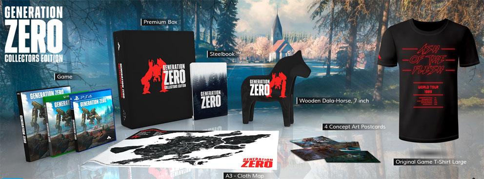Generation zero edition collector ps4 xbox pc 2019 jeux video