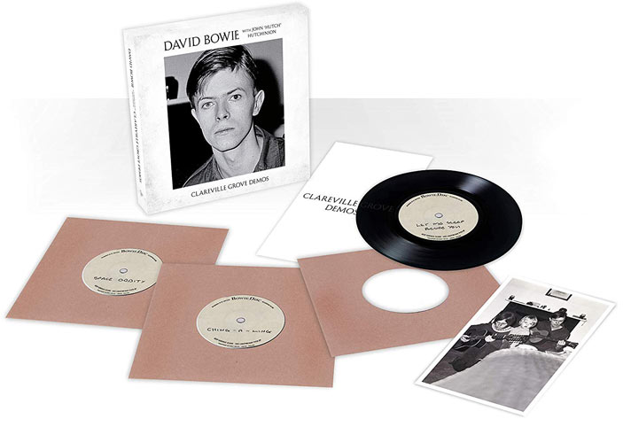 Clareville grove demos coffret collector vinyle Bowie 45t