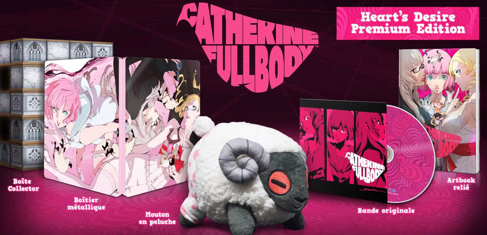 catherine full body steelbook PS4 coffret collector edition limitee