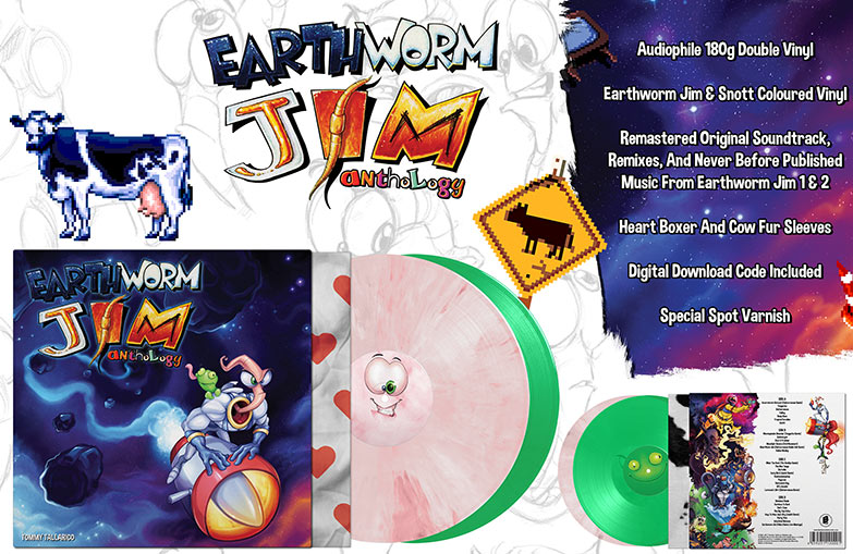 earth worm Jim Double Vinyle LP Collector
