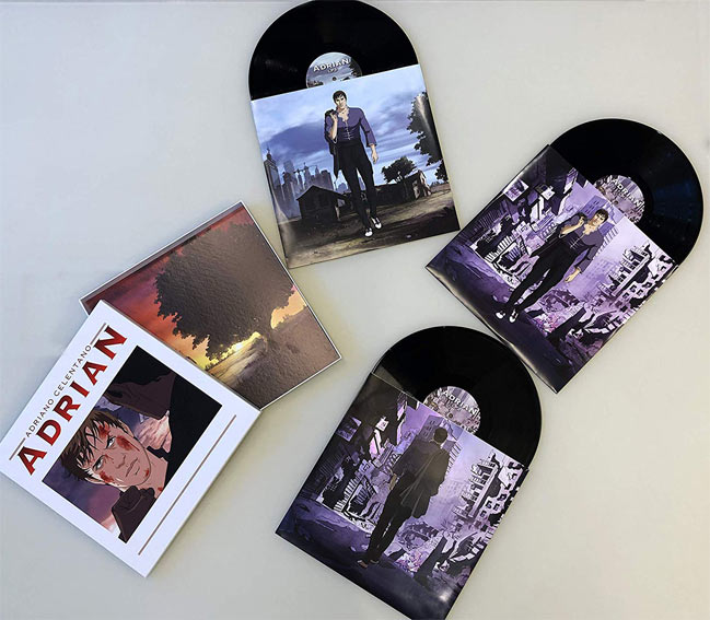 Adriano celentano coffret vinyle limited edition Adrian benassi 2019 manara