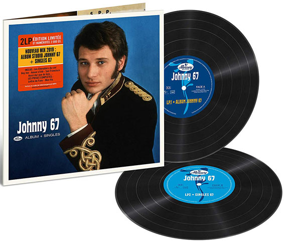 johnny hallyday 67 double vinyle edition limitee numerotee 2019