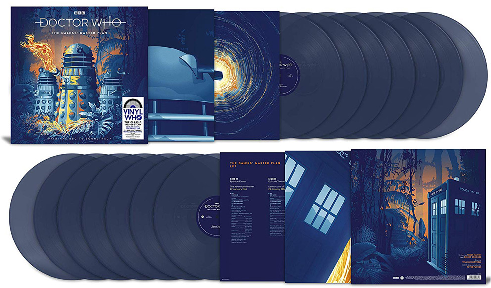 Doctor Who Coffret collector Vinyle LP