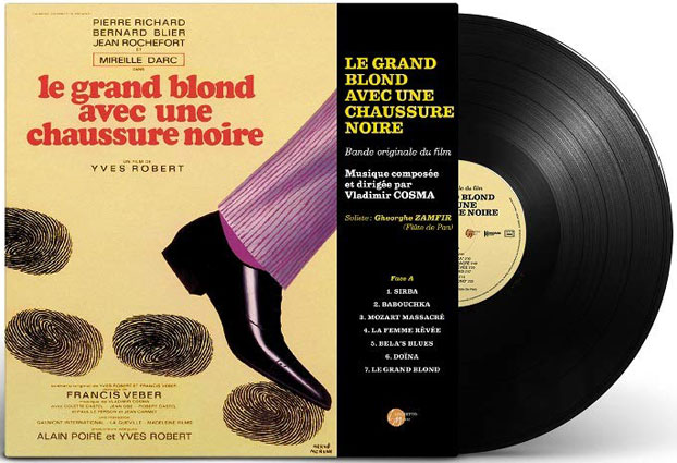 le grand blond avec une chaussure noir Bande originale Vinyle LP