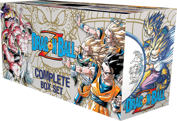 dragon ball z complete box integrale collector manga